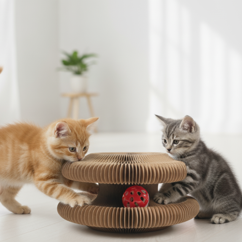 Kitty Kurlz Magic Accordion Scratcher